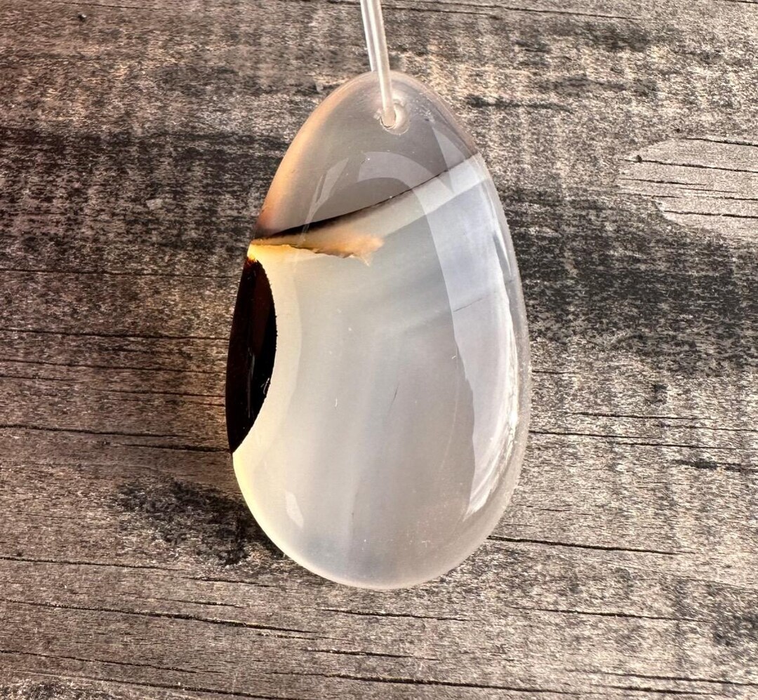 自然の風景が美しいデンドリティックアゲートペアフォーカル - Etsy 日本