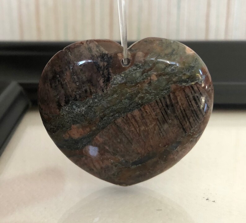 Picasso Jasper Heart Focal