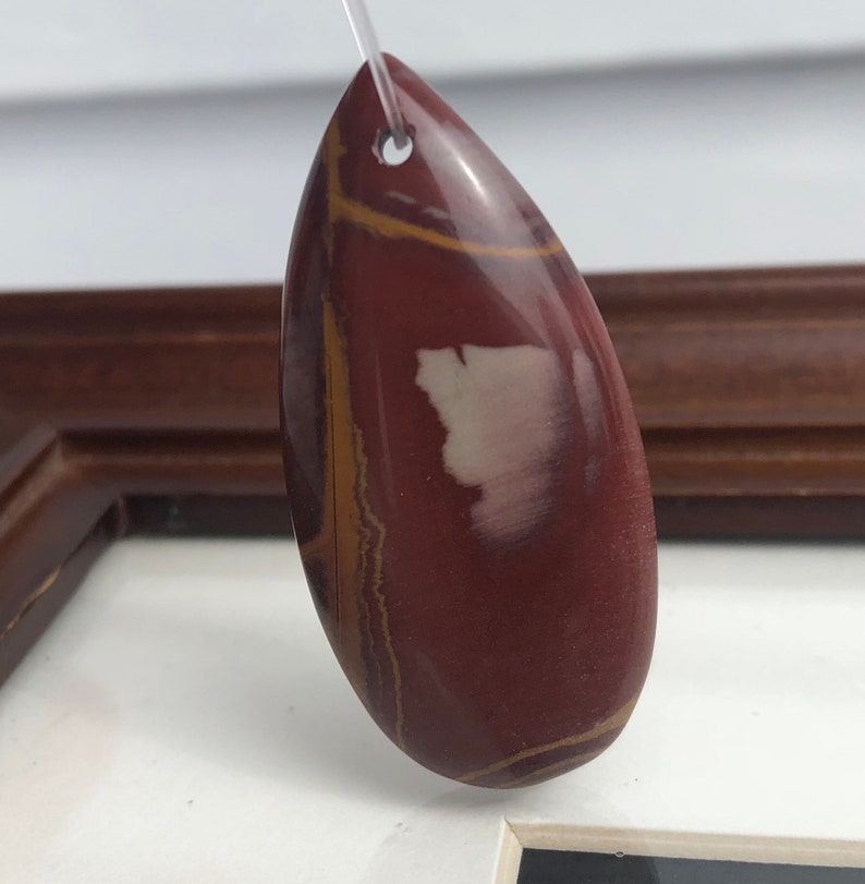 Australian Picture Jasper Teardrop Focal