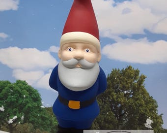 Gnome coin bank -- PAINTED!