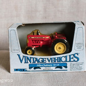 ERTL - Tracteur Vintage Allis Chalmers D19 (1/43) - 1989