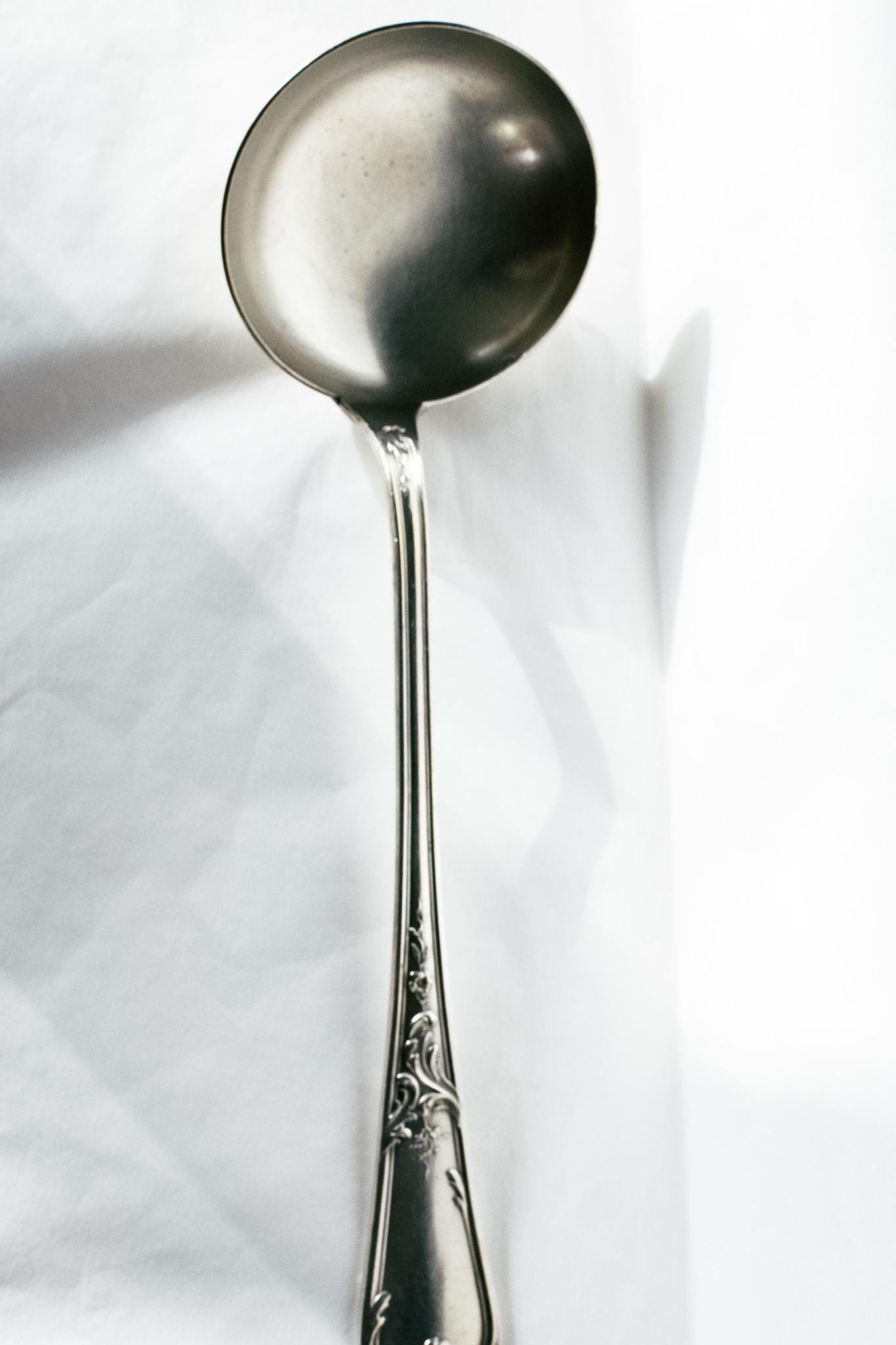 Service De 3 Couverts En Métal Argenté - Poinçon Ercuis 18 - Cuillère Et Fourchette