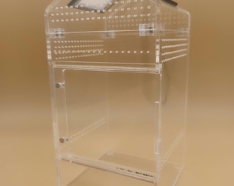 4x4x8 BIOACTIVE Magnetic Front/Top Open Jumping Spider/Arboreal Enclosure