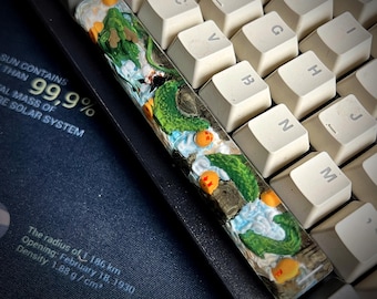She.n.l0.ng handmade spacebar, artisan resin keycap, idea decor for your keyboard, anime spacebar, resin spacebar.