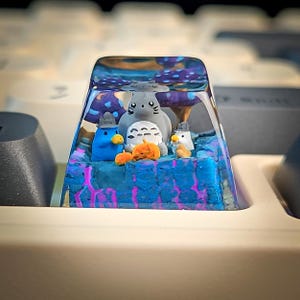 Keycap t0.t0.ro halloween version, artisan resin keycap 1 u, Halloween&#39;s ideas decor for keyboard, anime resin keycap, gift for anime&#39;s fan.
