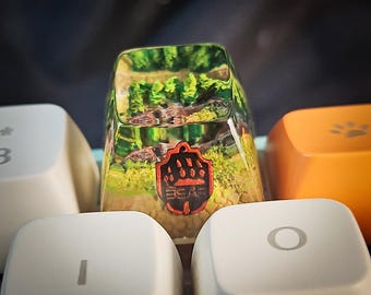 Ta.r.kov keycap, ,gameing keycap, resin keycap, keycap 1u, anime keycap, gift ideas, gift for him, halloween gift, gift for gamer.