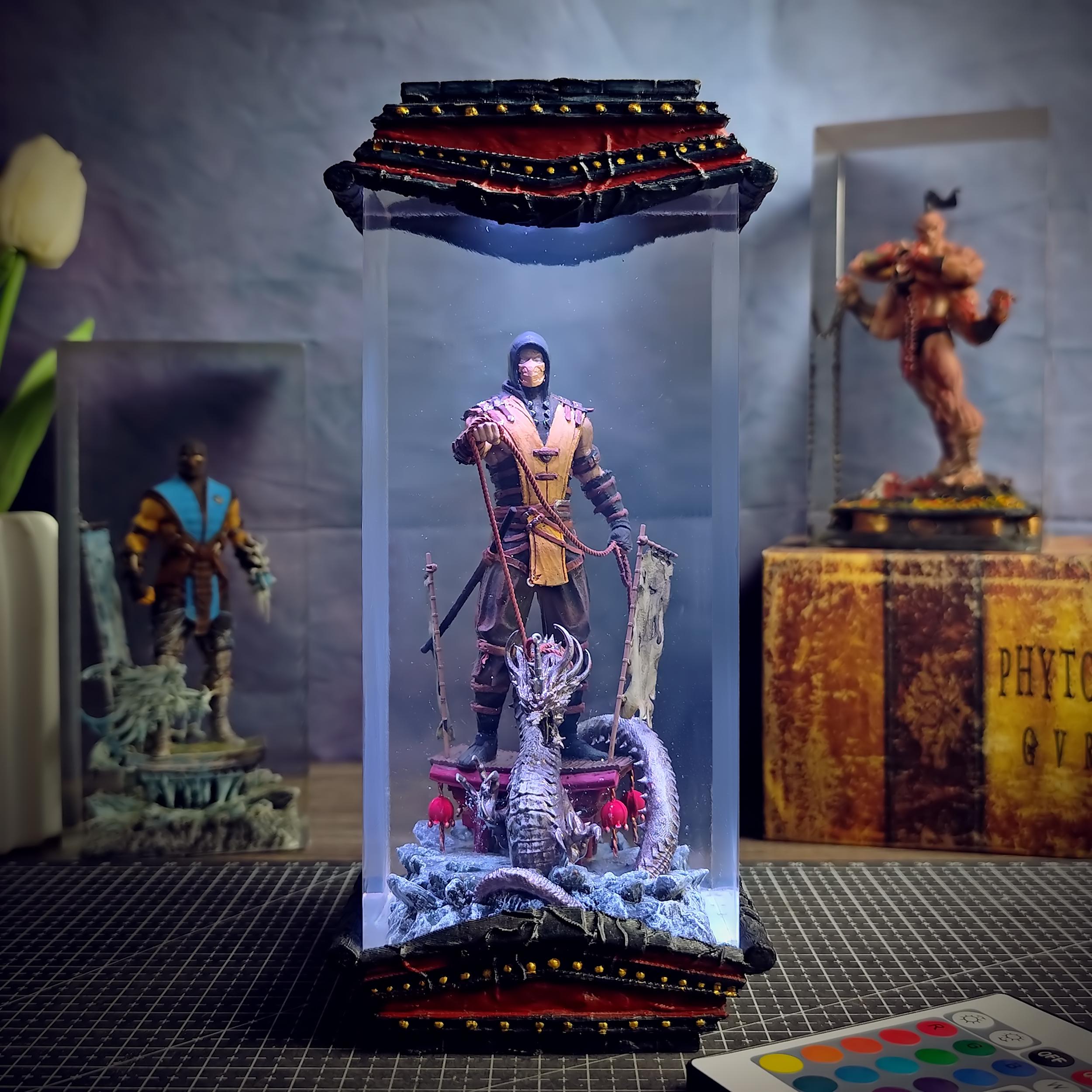 Scorpion mortal kombat - Etsy 日本