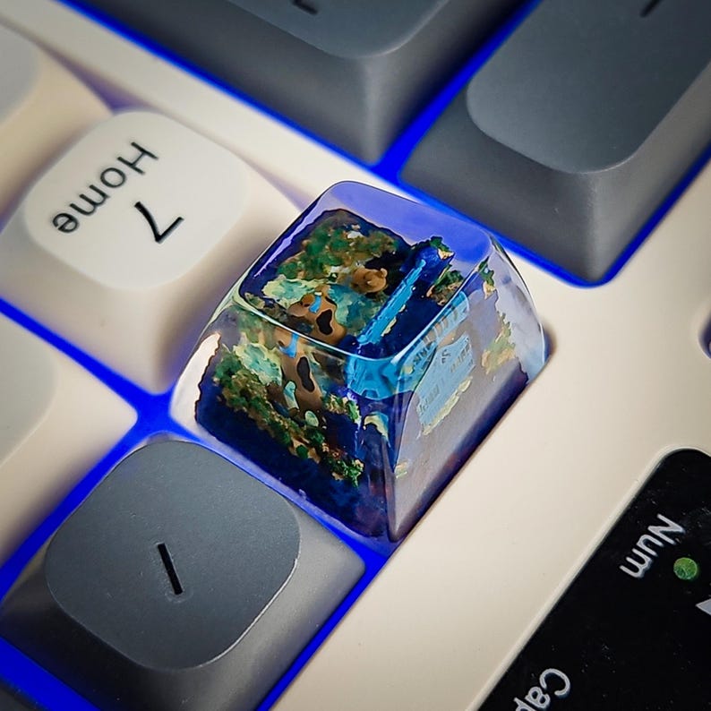 Dog Cartoon Keycap, Anime Custom Keycap, Character Keycap, Birthday ...