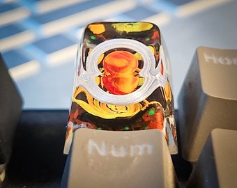 Planet Keycaps, Solar System Keycap, Moon Keycap, Earth Keycap, Keycap Set for Mechanical Keyboard, Gift for Him, gift for birthday