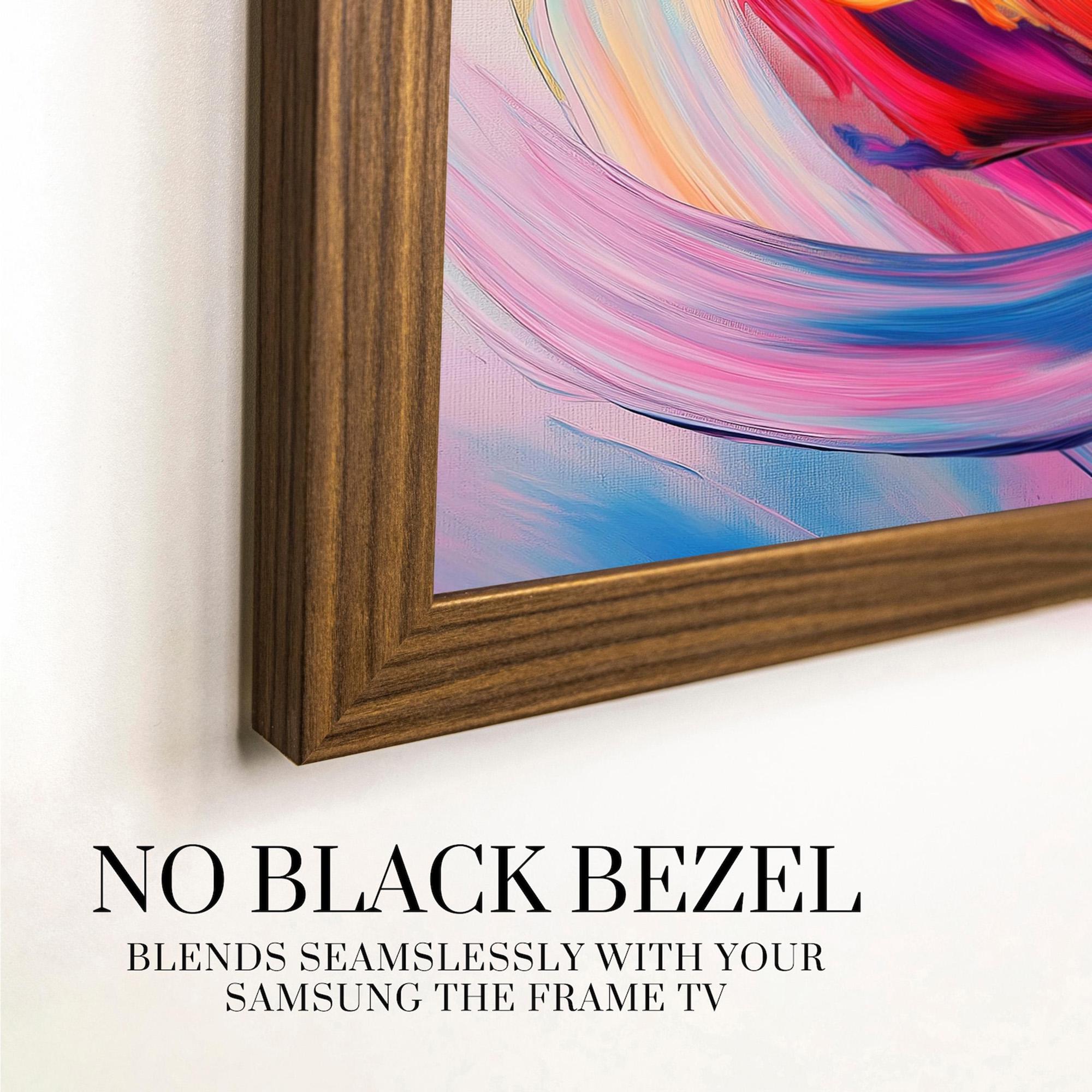 Frame Bezel Sample Walnut TV Bezel Sample for Samsung the Frame & TCL: 6-inch Molding - Etsy