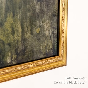 Antique Gold TV bezel.