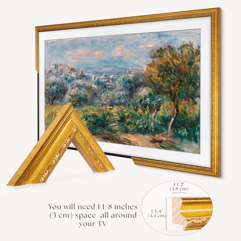 TV frame no black bezel, all sizes for Samsung The frame TV 32" 43" 50" 55" 65" 75" 85"