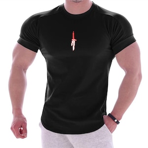Athletic Anime JJK Toji Compression Shirt – Unisex Men&#39;s & Women&#39;s Fitted Gym Tee, Workout Top, Quick-Dry Activewear, Breathable Sportswear