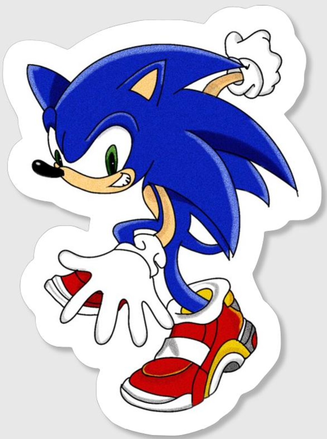 Sonic Sticker Small - Etsy