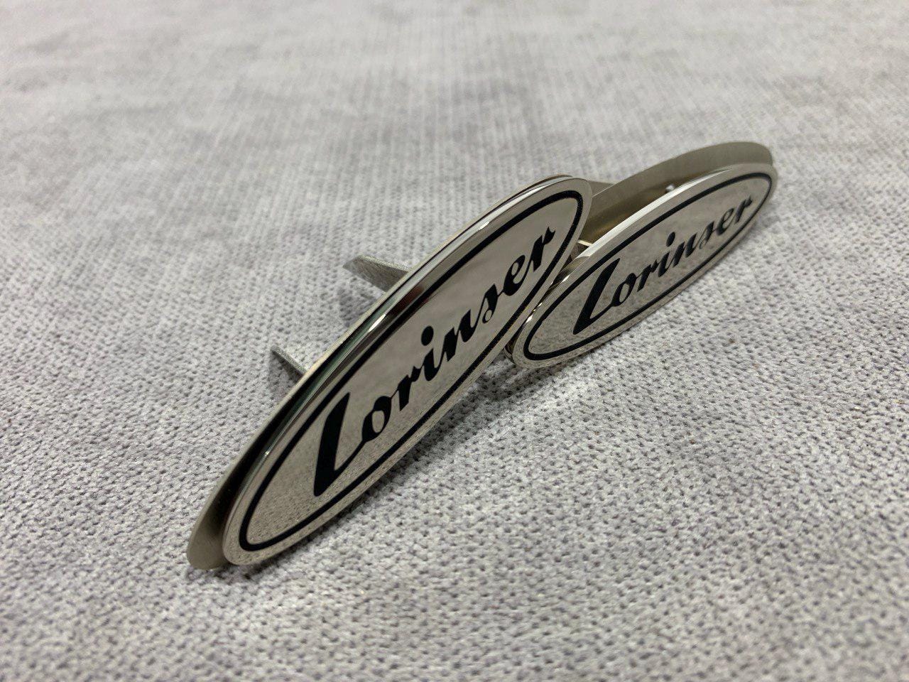 Set of Seat Metal Emblem Badge Logo Lorinser Style - Set of Seat