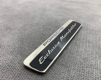 Emblemas de logotipos de automóviles premium - Diseño de metal sólido - Regalo ideal para entusiastas de los automóviles