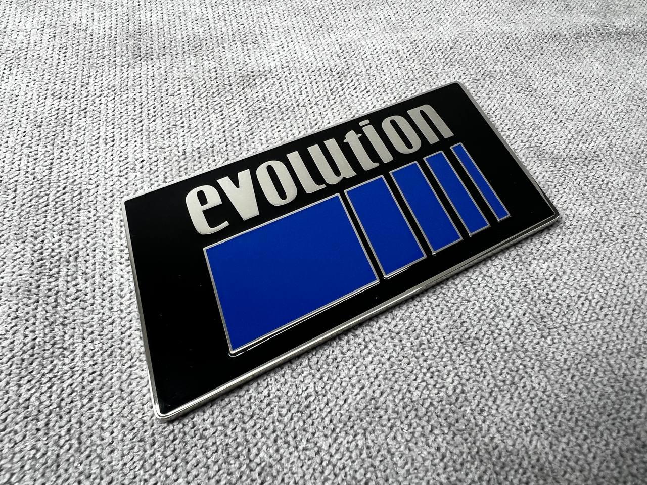 Metal Fender Badge Emblem for W201 190E Evolution - Classic Car