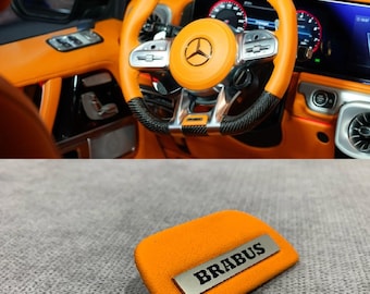 Stemma per volanti Brabus, emblema arancione Mercedes Classe G W463A W464