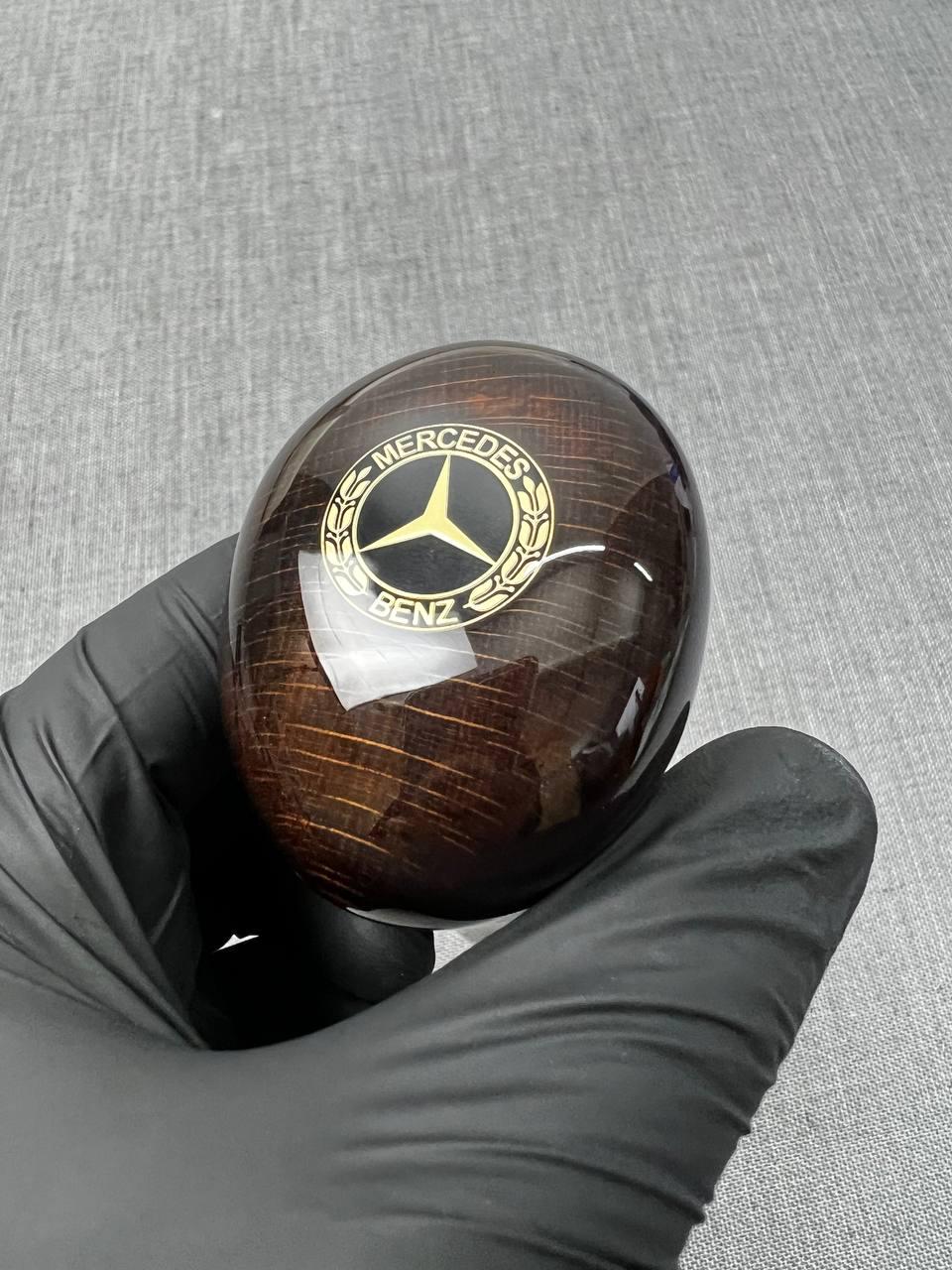 Luxury Wood Gear Shift Knob for Mercedes W201 W124 - Manual
