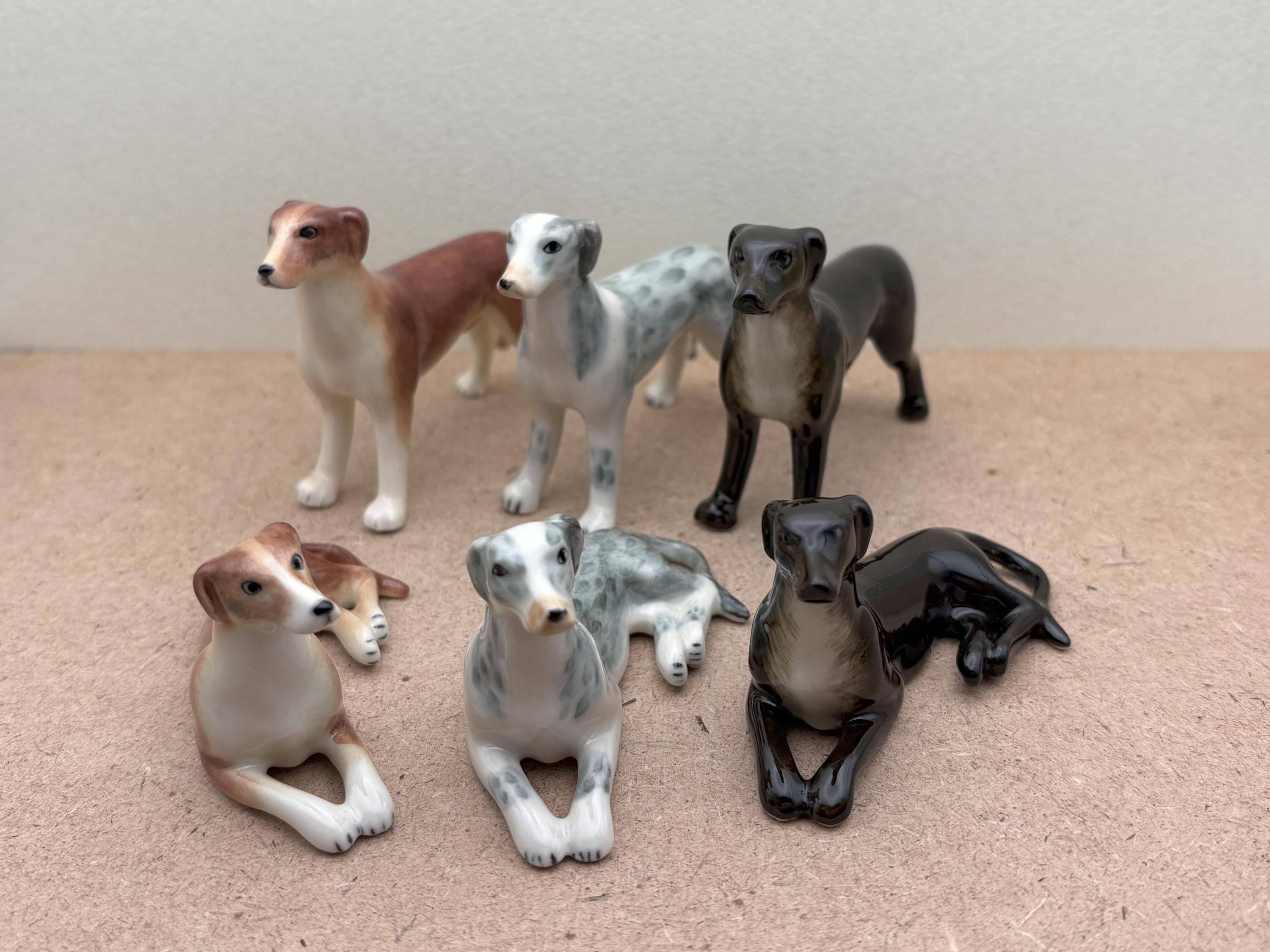 Porcelain greyhound - Etsy 日本