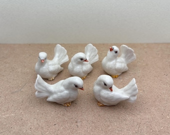  ピジョン 置物 ホワイト 鳩の置物 白 ピジョン タイプ 鳥 えんぎものの置物 とり 動物