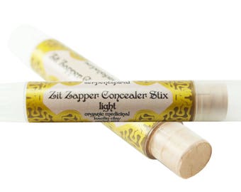 LIGHT Zit Zapper Concealer Stix organic medicinal kaolin clay cover stix