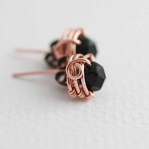 Wire Wrap tutorial, Mulberry post earrings tutorial Instant download, wire wrapping tutorial, wire jewelry tutorial image 1