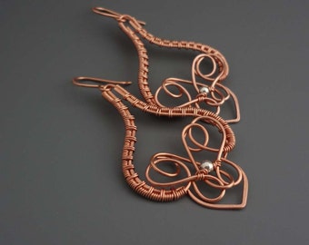 Wire wrap Tutorial - Marrakesch Wire Wrap Ohrringe - Sofortiger download, Ohrringe Tutorial, Wire Wrap Tutorial, Wire Wrap Tutorial