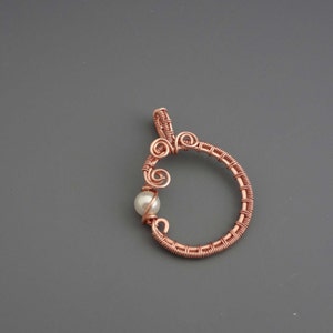 Wire wrap tutorial- Halo pendant tutorial- instant download,  wire wrapping tutorial, wire jewelry tutorial, pendant tutorial