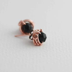 Wire Wrap tutorial, Mulberry post earrings tutorial Instant download, wire wrapping tutorial, wire jewelry tutorial image 2