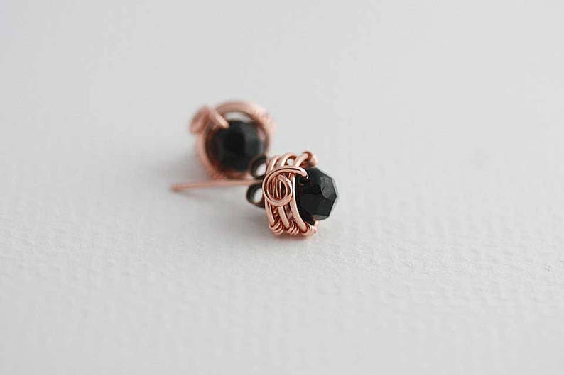 Wire Wrap tutorial, Mulberry post earrings tutorial Instant download, wire wrapping tutorial, wire jewelry tutorial image 2