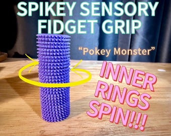 Pokey Monster The Spikey Sensory Fidget Grip Toy