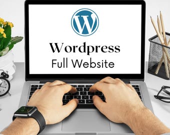 Progettazione sito web + logo + scheda Google Business + biglietto da visita / consegna in 48 ore / pacchetto completo di branding