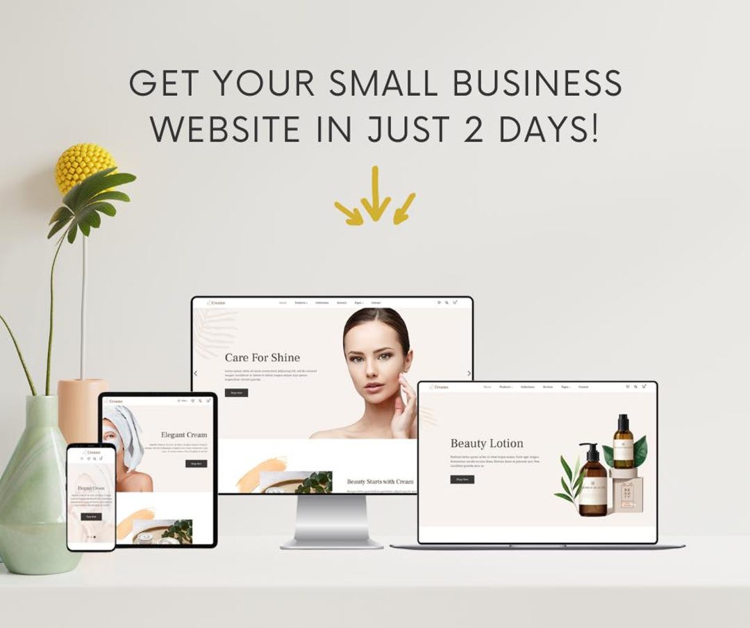 Small Web Image Custom Wordpress Web Design for Small Businesses | Get Your Website ...