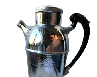 Kronstadt-Kraf Cocktail Shaker Farber Bros NY Art Deco 1940s Barware