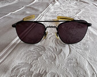 Vintage Aviator Sunglasses 70s Case Included Men’s Women’s 6” Wide Unbranded Hottie