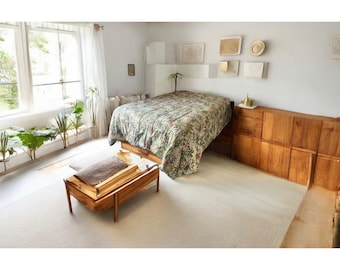 Ralph Lauren Chaps Key Biscayne Floral Comforter VTG 70s Queen All Cotton Shell