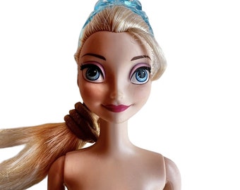 Disney Mattel 1999 Elsa Frozen Doll 12" Nude