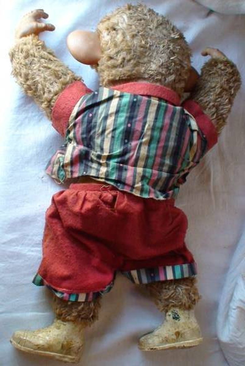 Midcentury Stuffed Monkey 1950s 1960s | Etsy