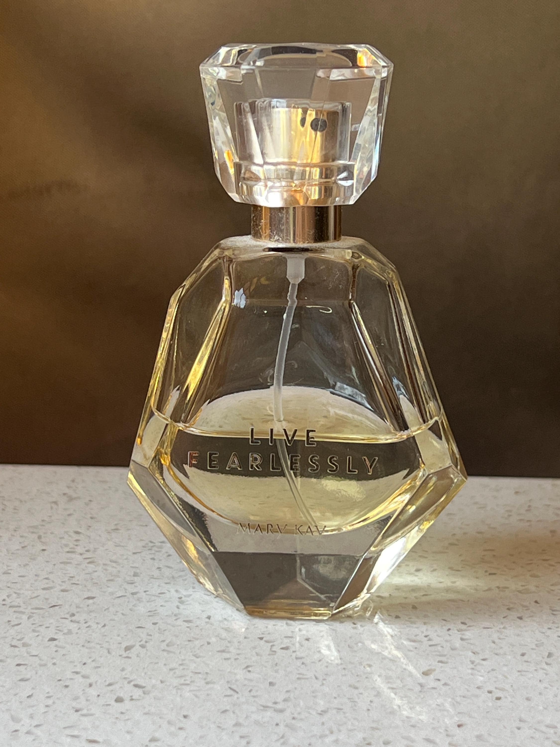 Live Fearlessly Mary Kay Eau De Parfum Partially Full