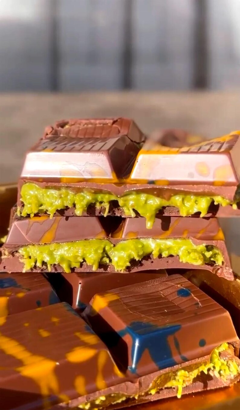 Petek 1942 Famous Dubai Chocolate Dubai Chocolate Bar Pistachio Knafeh