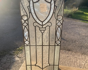 Beautiful Georgian Stained Glass Window Fragment