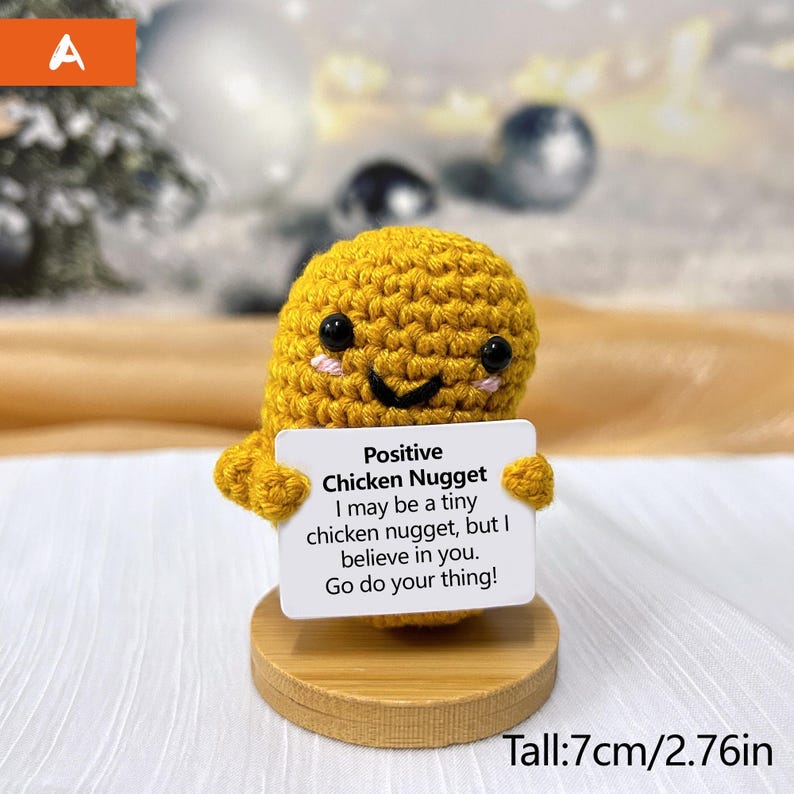 Emotional support crocheted cheese balls/Chicken nuggets/Beer, Handmade crochet food, Fun gifts, Crochet delicacies, Thanksgiving gifts A