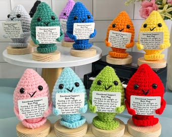 Funny & Adorable Emotional Support Butt Plug - Perfect Gag Gift for Laughter,Gag Gift, Birthday or Bachelorette Party Gift,Funny Anal Plug