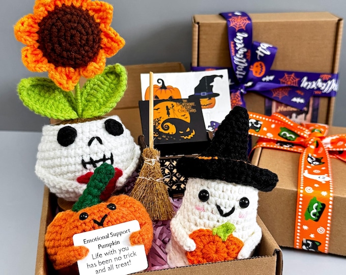 Personalized Halloween Gift Box|Trick or Treat Gift Box-Best Friend Gift Box,Spooky Gift box,Halloween Theme Birthday Gifts,Boo Baskets