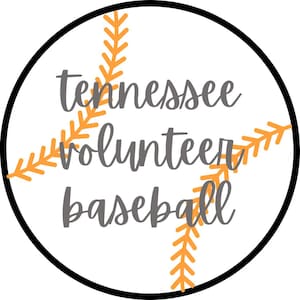 University of Tennessee Baseball Pins