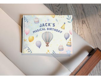 Cuento de cumpleaños infantil personalizado: regalo de aventura mágica