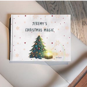 Personalized Christmas Storybook - Custom Child&#39;s Name - Custom Christmas Book for Kids - Kids Story with Custom Name -Christmas Gift