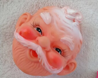 Vintage Mini 1" Santa Claus Doll Head