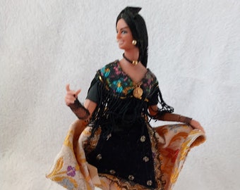 Vintage JOVEN Spanish Marin Chiclana Plastic Dolls souvenir collectible